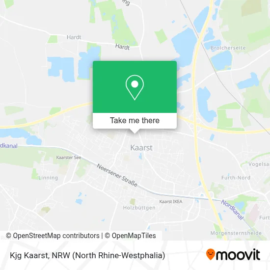 Kjg Kaarst map