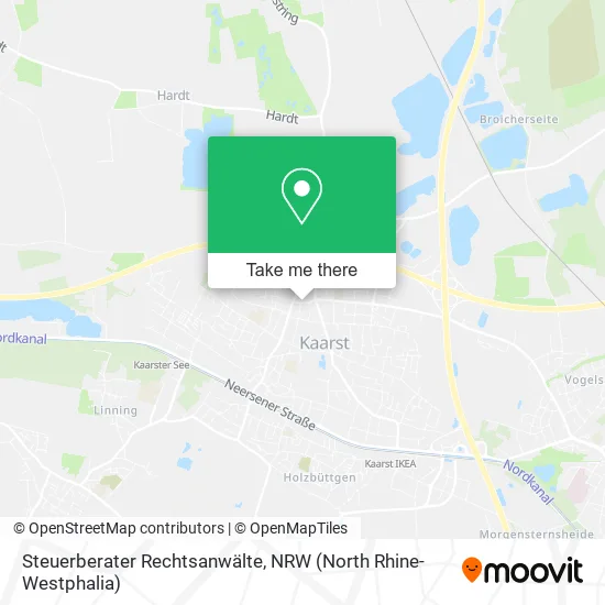 Карта Steuerberater Rechtsanwälte