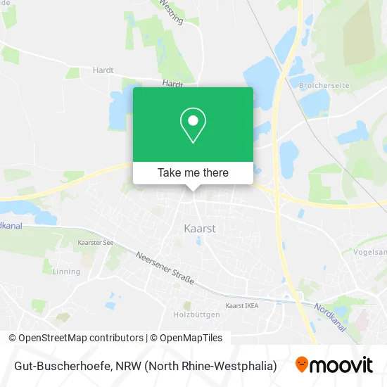 Карта Gut-Buscherhoefe