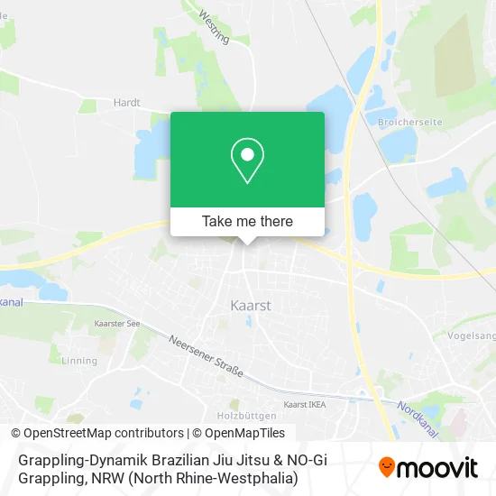 Карта Grappling-Dynamik Brazilian Jiu Jitsu & NO-Gi Grappling