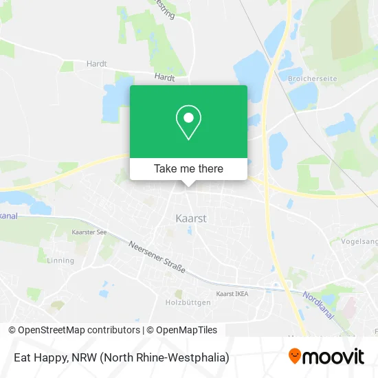 Карта Eat Happy