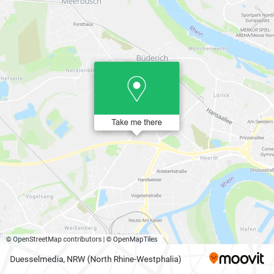 Карта Duesselmedia