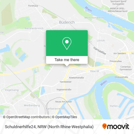 Schuldnerhilfe24 map