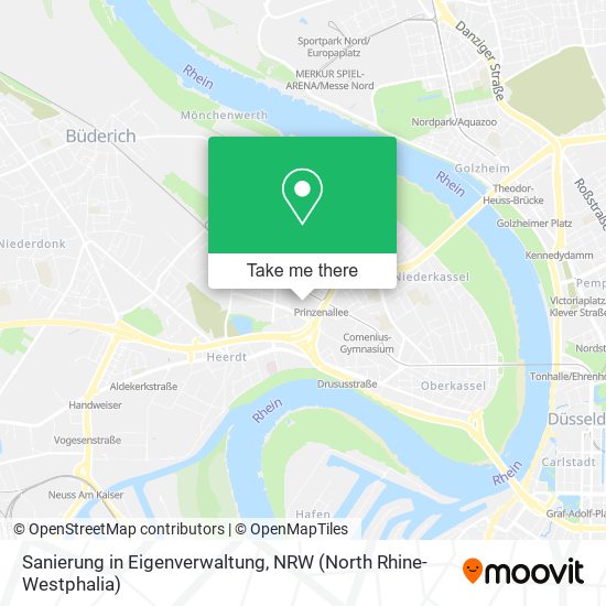 Sanierung in Eigenverwaltung map