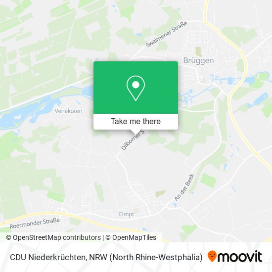 CDU Niederkrüchten map
