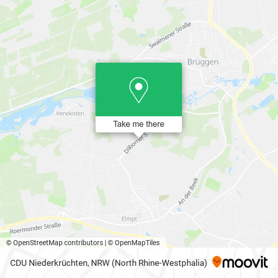 Карта CDU Niederkrüchten