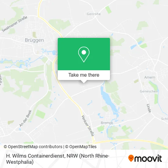 Карта H. Wilms Containerdienst