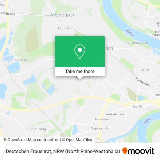 Карта Deutschen Frauenrat