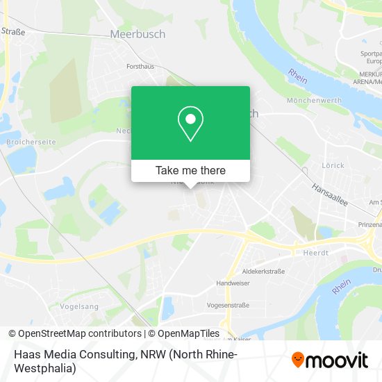 Haas Media Consulting map
