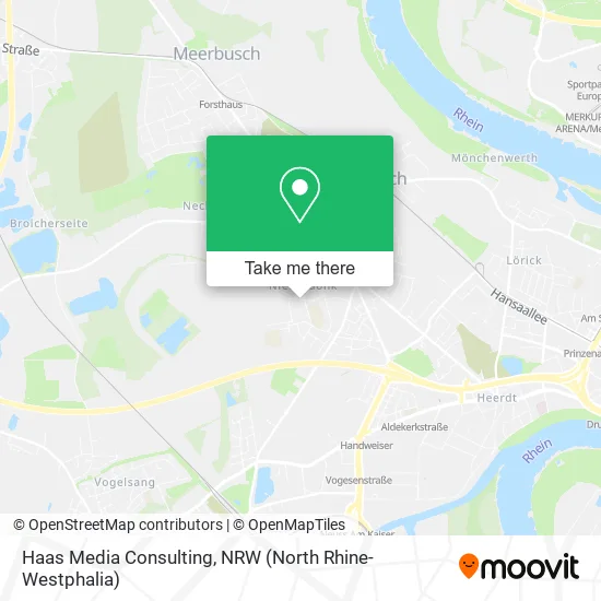 Карта Haas Media Consulting