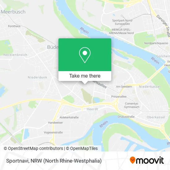Sportnavi map