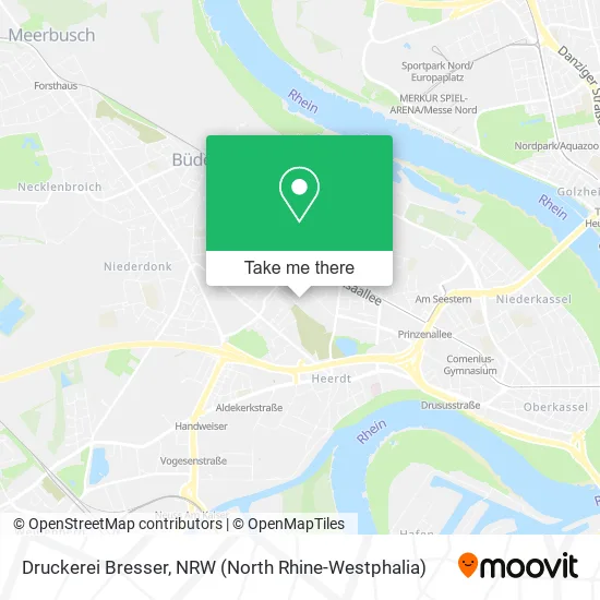 Карта Druckerei Bresser