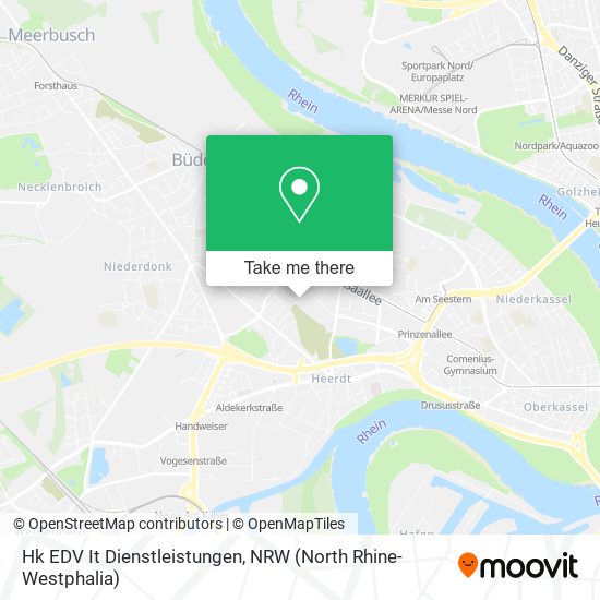 Hk EDV It Dienstleistungen map