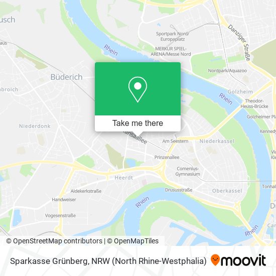 Sparkasse Grünberg map