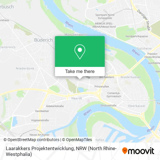 Карта Laarakkers Projektentwicklung