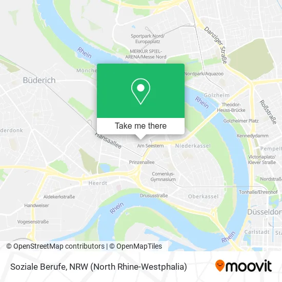 Карта Soziale Berufe