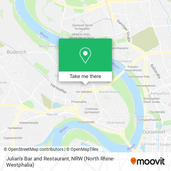 Карта Julian's Bar and Restaurant