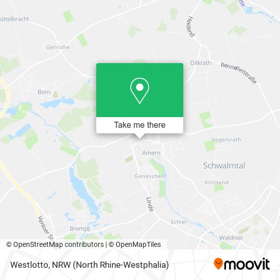 Westlotto map