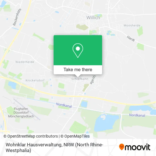 Карта Wohnklar Hausverwaltung