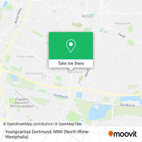 Youngcaritas Dortmund map