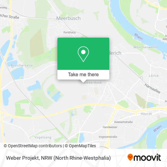 Карта Weber Projekt