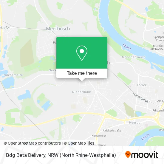Карта Bdg Beta Delivery