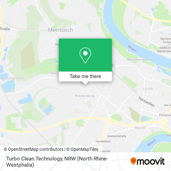 Turbo Clean Technology map