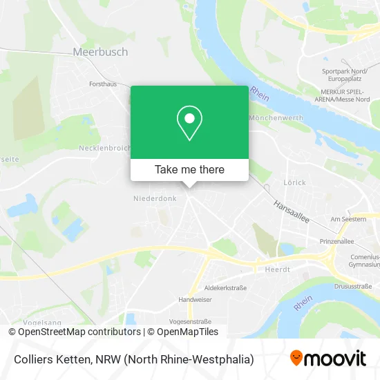 Карта Colliers Ketten