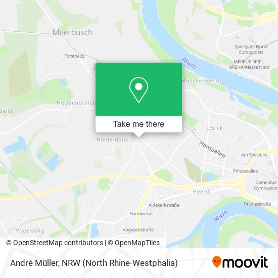 André Müller map