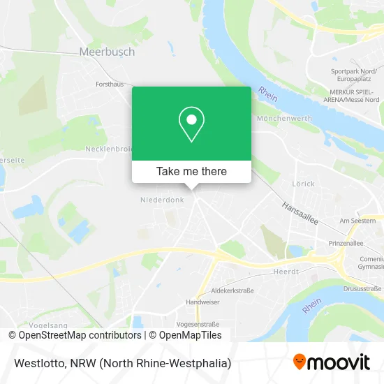 Westlotto map
