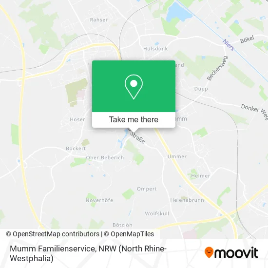 Карта Mumm Familienservice