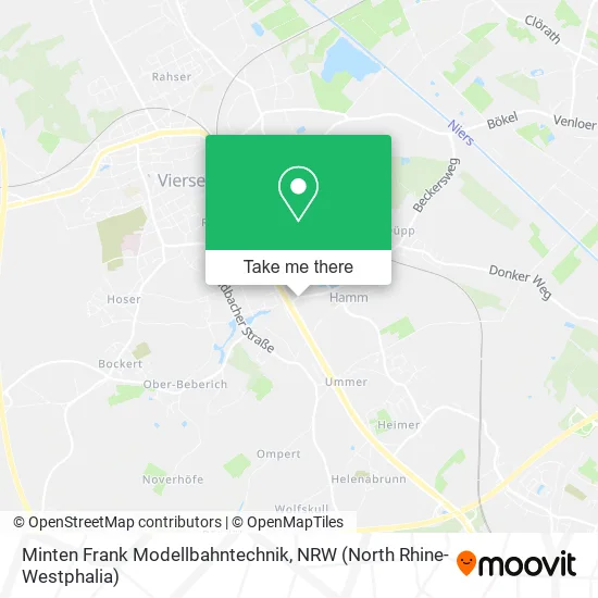 Карта Minten Frank Modellbahntechnik