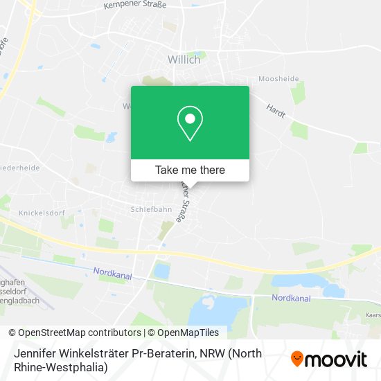 Jennifer Winkelsträter Pr-Beraterin map