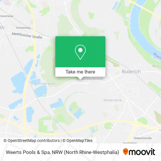 Карта Weerts Pools & Spa