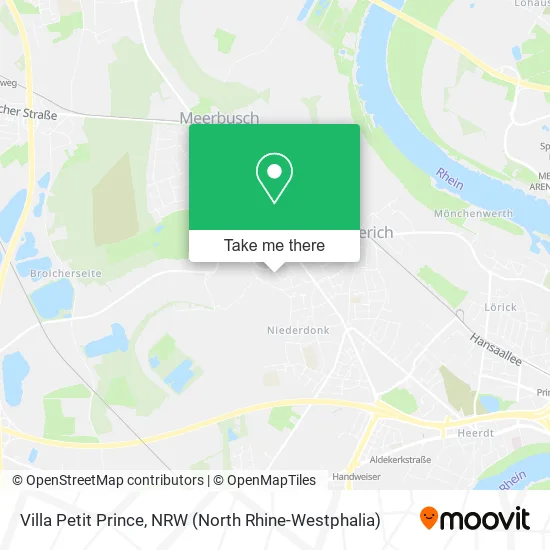 Карта Villa Petit Prince