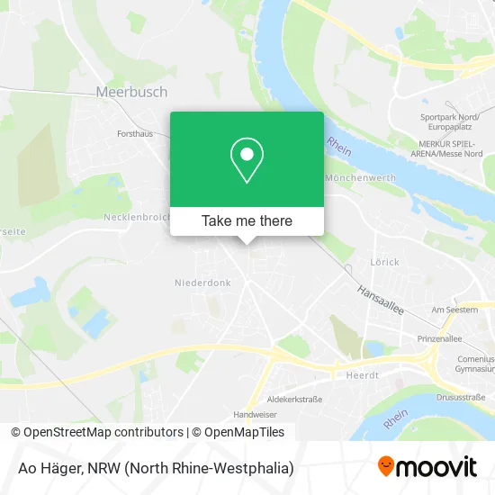 Карта Ao Häger