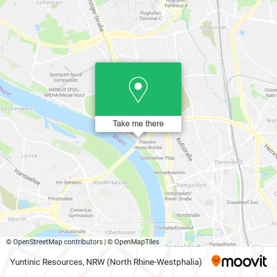 Карта Yuntinic Resources