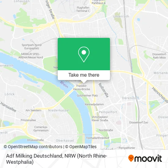 Карта Adf Milking Deutschland