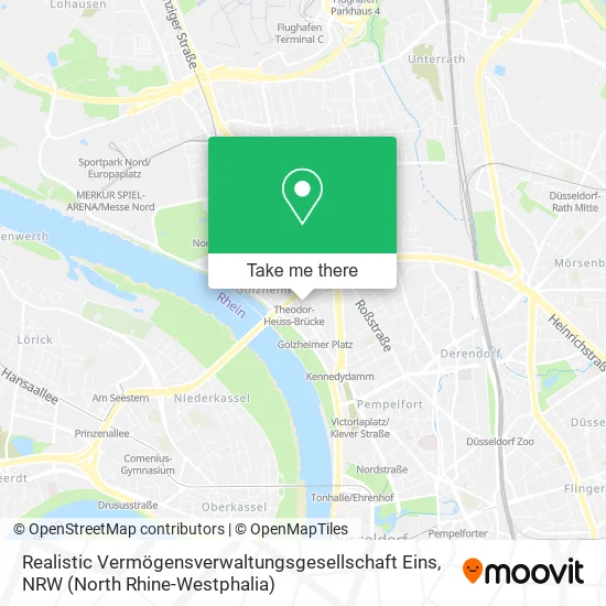 Карта Realistic Vermögensverwaltungsgesellschaft Eins