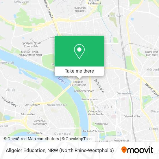 Allgeier Education map