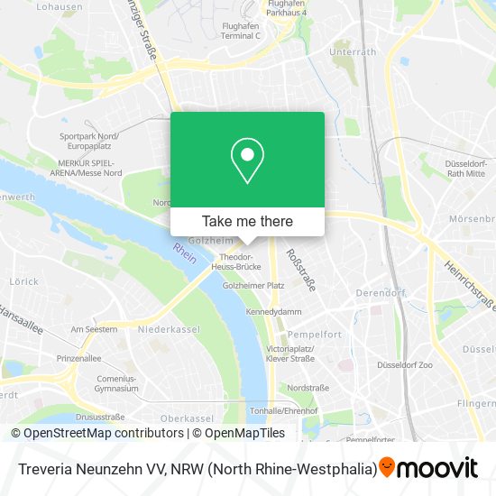 Treveria Neunzehn VV map