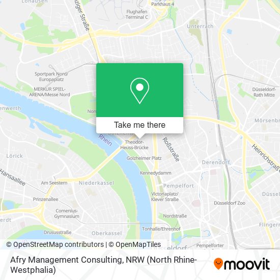 Afry Management Consulting map