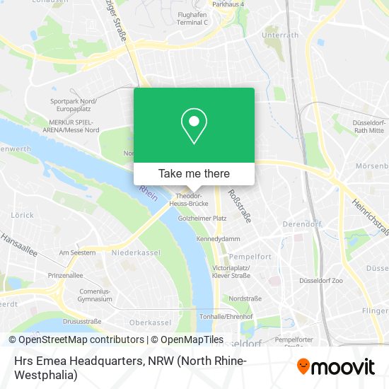 Hrs Emea Headquarters map