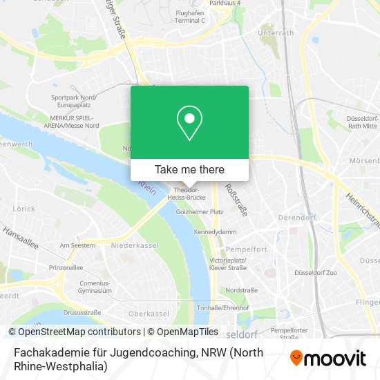 Fachakademie für Jugendcoaching map