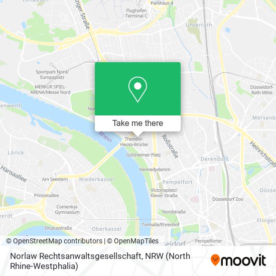 Norlaw Rechtsanwaltsgesellschaft map