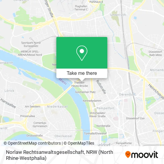 Norlaw Rechtsanwaltsgesellschaft map