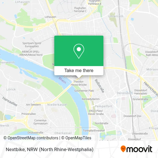 Nextbike map