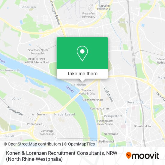 Konen & Lorenzen Recruitment Consultants map