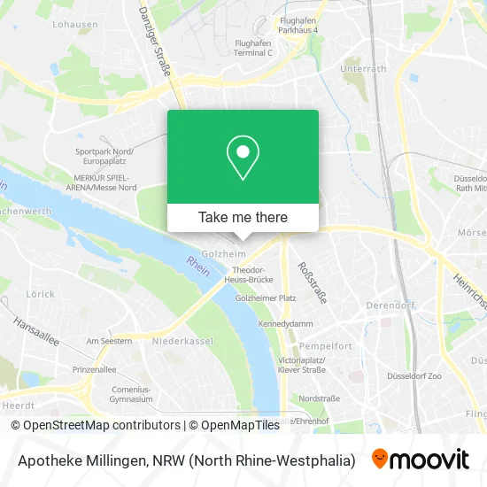 Apotheke Millingen map