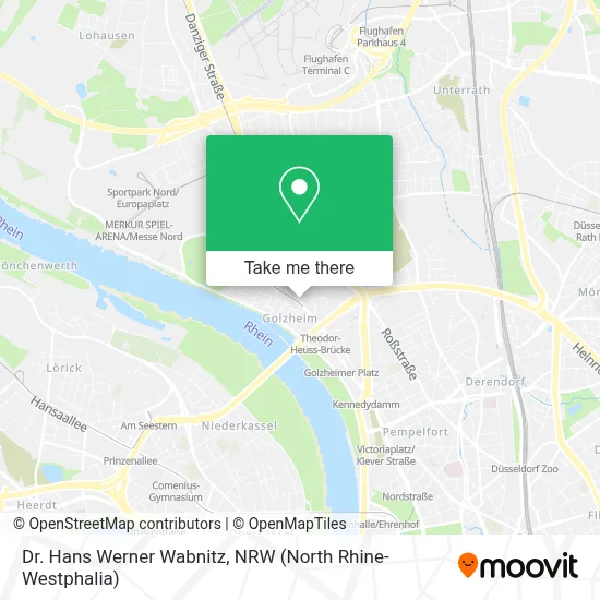 Dr. Hans Werner Wabnitz map